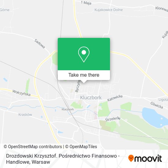 Drozdowski Krzysztof. Pośrednictwo Finansowo - Handlowe map