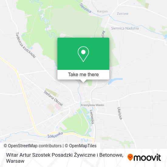 Witar Artur Szostek Posadzki Żywiczne i Betonowe map