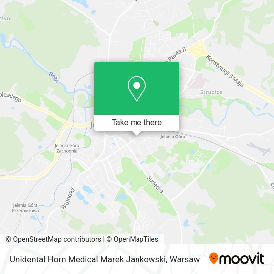 Unidental Horn Medical Marek Jankowski map