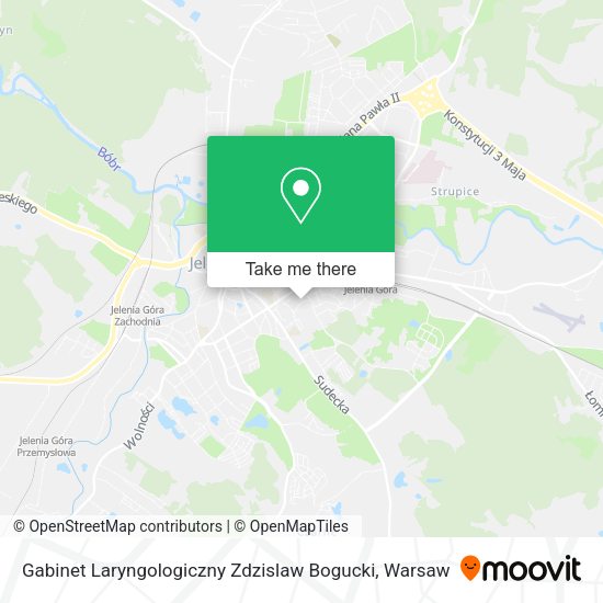 Gabinet Laryngologiczny Zdzislaw Bogucki map