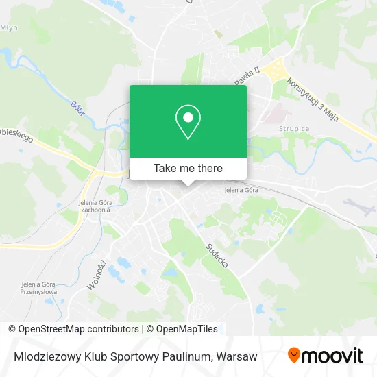 Карта Mlodziezowy Klub Sportowy Paulinum