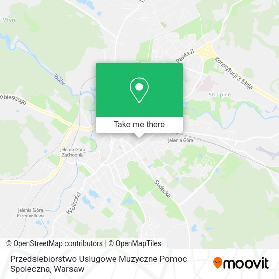 Przedsiebiorstwo Uslugowe Muzyczne Pomoc Spoleczna map