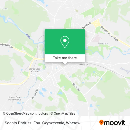 Карта Socała Dariusz. Fhu. Czyszczenie
