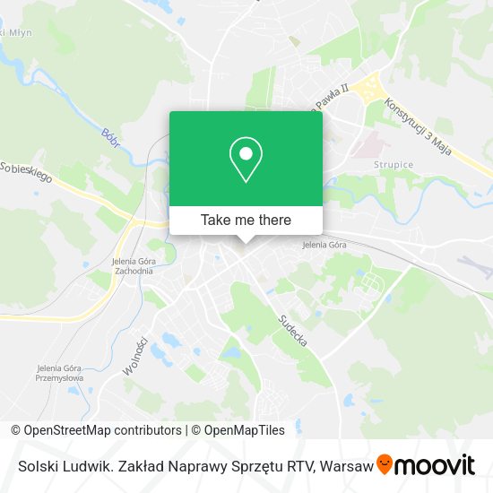 Solski Ludwik. Zakład Naprawy Sprzętu RTV map