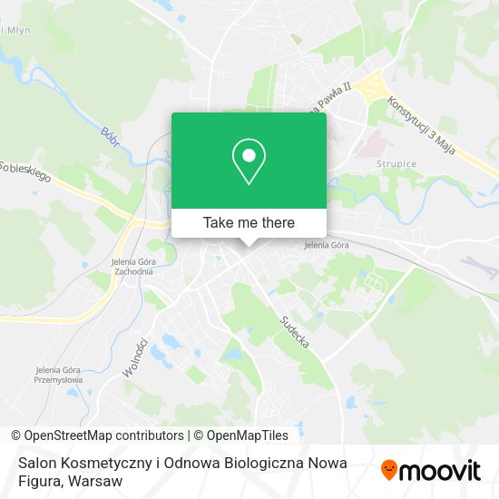 Salon Kosmetyczny i Odnowa Biologiczna Nowa Figura map