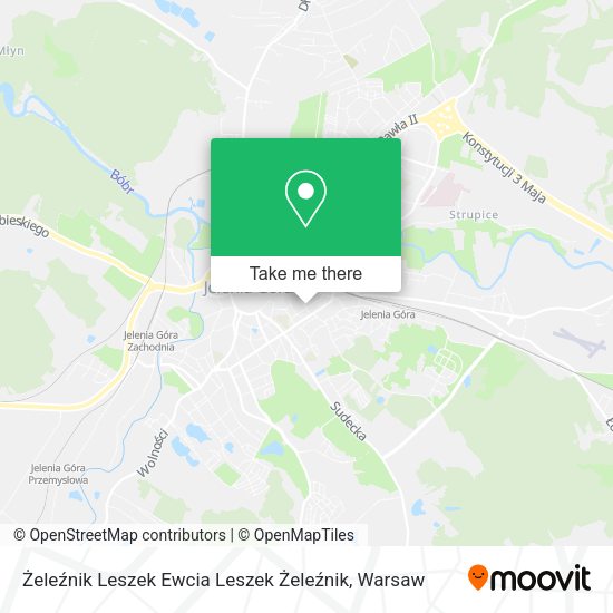 Żeleźnik Leszek Ewcia Leszek Żeleźnik map