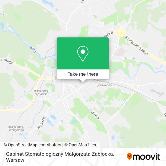 Gabinet Stomatologiczny Małgorzata Zabłocka map