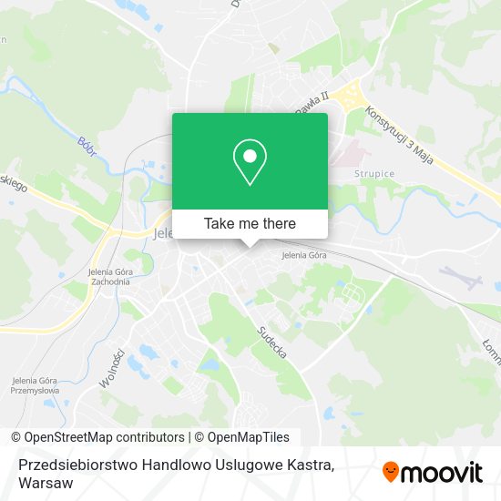 Карта Przedsiebiorstwo Handlowo Uslugowe Kastra