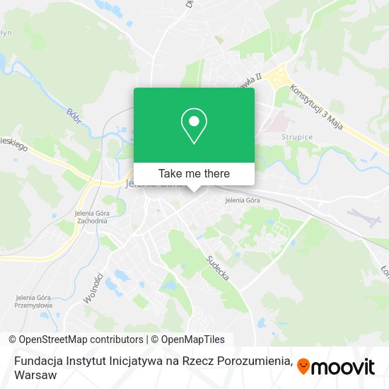 Fundacja Instytut Inicjatywa na Rzecz Porozumienia map