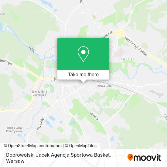 Dobrowolski Jacek Agencja Sportowa Basket map