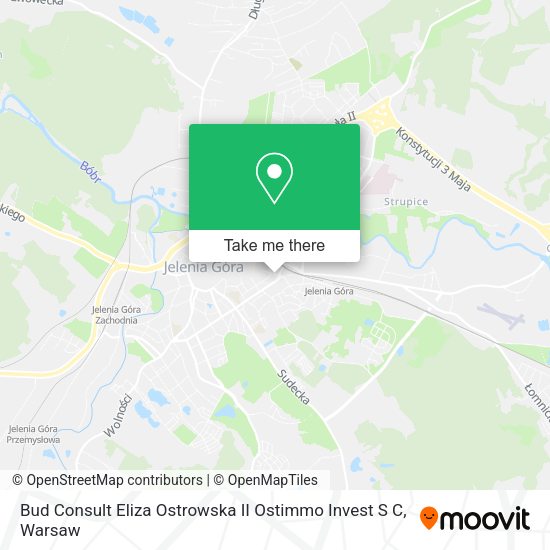 Bud Consult Eliza Ostrowska II Ostimmo Invest S C map