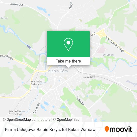 Firma Usługowa Balbin Krzysztof Kulas map