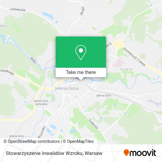 Stowarzyszenie Inwalidów Wzroku map