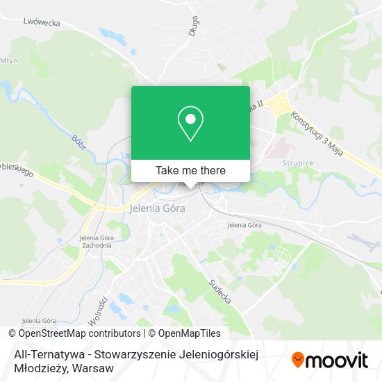 All-Ternatywa - Stowarzyszenie Jeleniogórskiej Młodzieży map