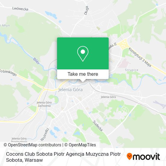 Cocons Club Sobota Piotr Agencja Muzyczna Piotr Sobota map