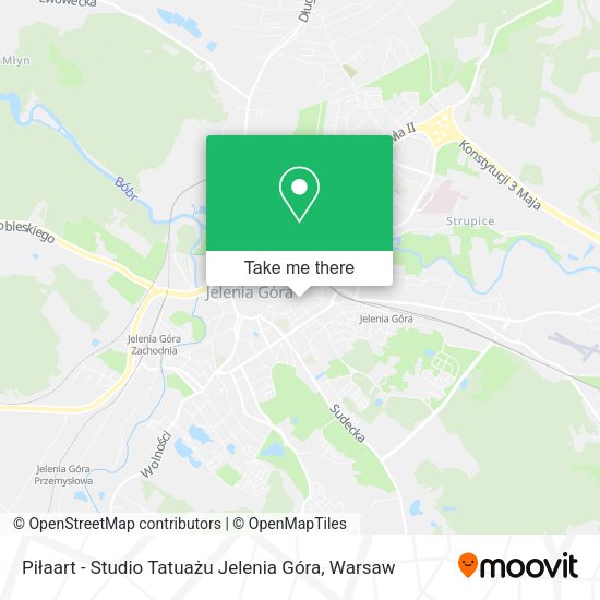 Piłaart - Studio Tatuażu Jelenia Góra map