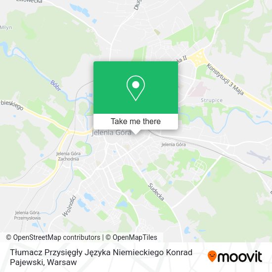 Tłumacz Przysięgły Języka Niemieckiego Konrad Pajewski map