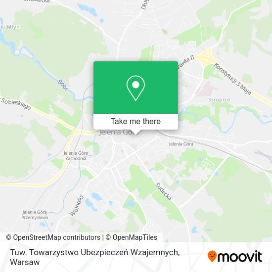 Tuw. Towarzystwo Ubezpieczeń Wzajemnych map