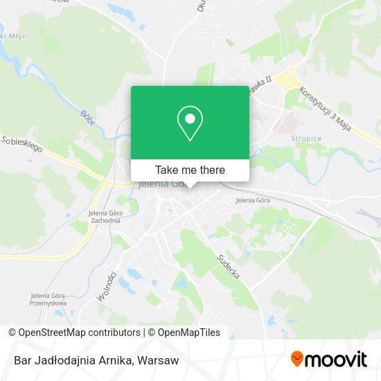 Bar Jadłodajnia Arnika map