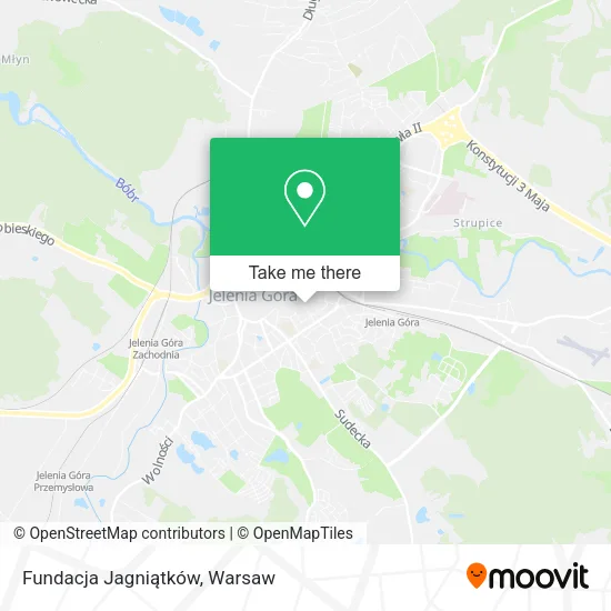 Карта Fundacja Jagniątków