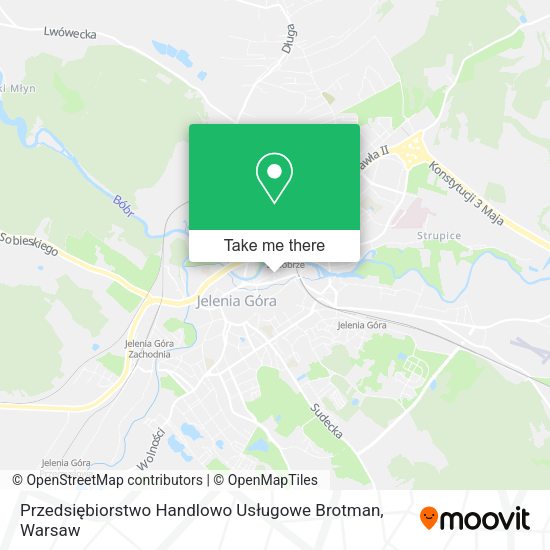 Przedsiębiorstwo Handlowo Usługowe Brotman map