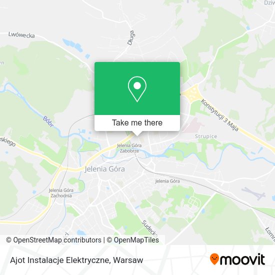 Ajot Instalacje Elektryczne map