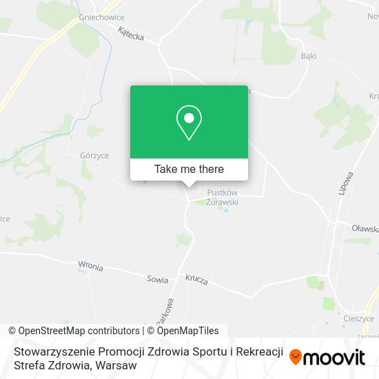 Stowarzyszenie Promocji Zdrowia Sportu i Rekreacji Strefa Zdrowia map