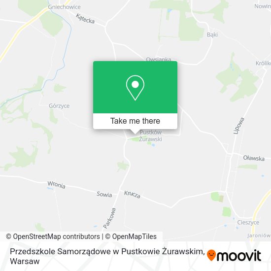 Przedszkole Samorządowe w Pustkowie Żurawskim map