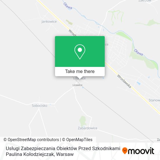 Usługi Zabezpieczania Obiektów Przed Szkodnikami Paulina Kołodziejczak map