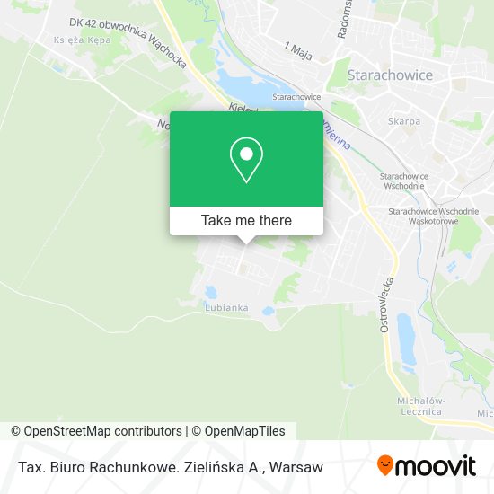 Tax. Biuro Rachunkowe. Zielińska A. map