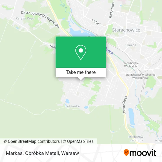 Markas. Obróbka Metali map