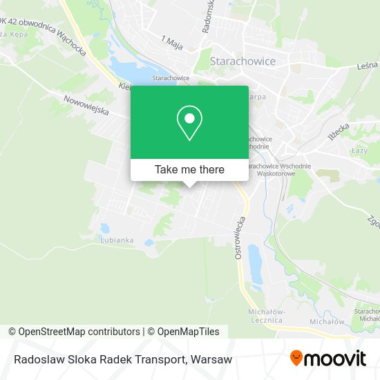 Radoslaw Sloka Radek Transport map