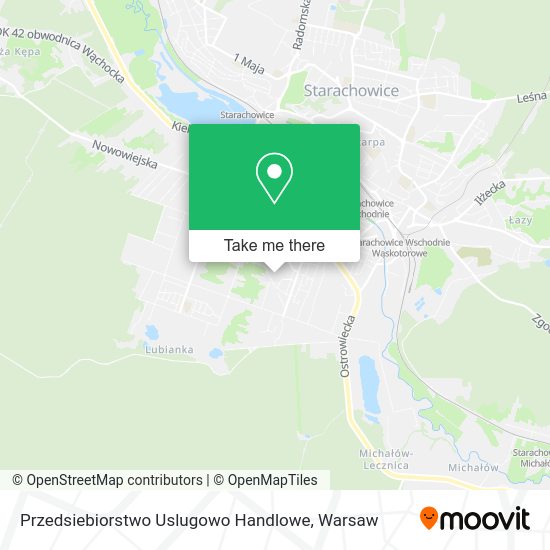 Przedsiebiorstwo Uslugowo Handlowe map