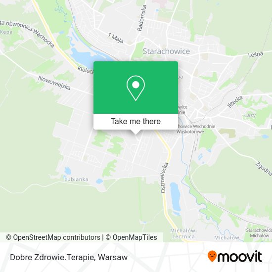 Dobre Zdrowie.Terapie map