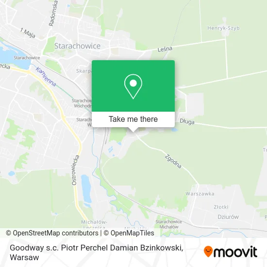 Карта Goodway s.c. Piotr Perchel Damian Bzinkowski