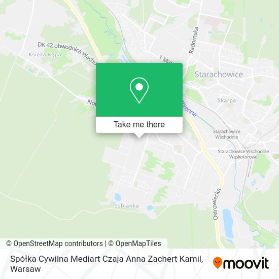 Spółka Cywilna Mediart Czaja Anna Zachert Kamil map