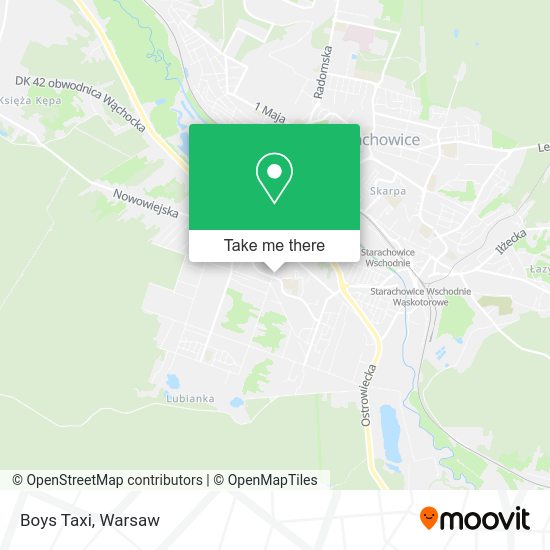 Boys Taxi map