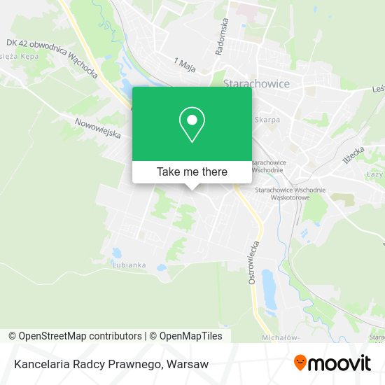 Kancelaria Radcy Prawnego map