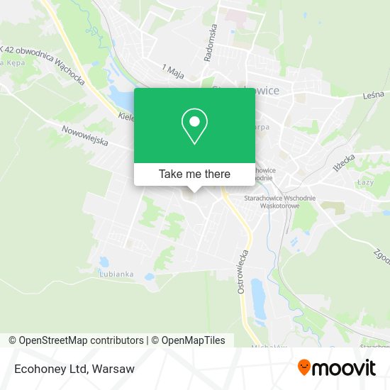 Ecohoney Ltd map