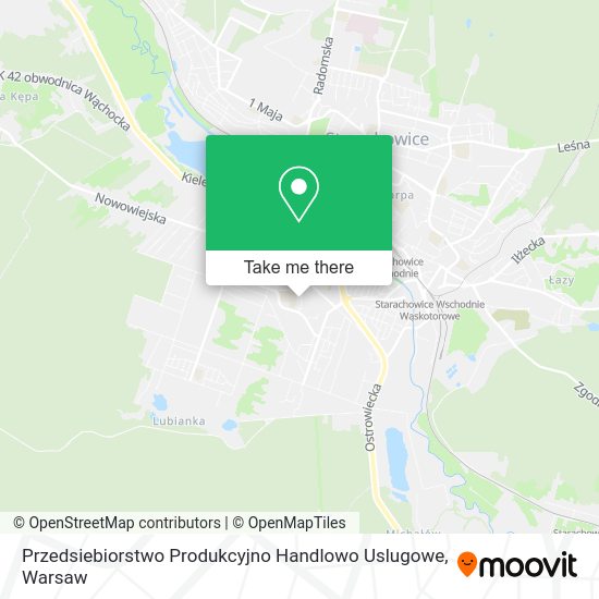 Przedsiebiorstwo Produkcyjno Handlowo Uslugowe map