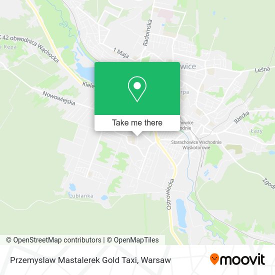 Przemyslaw Mastalerek Gold Taxi map