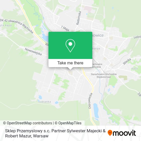 Sklep Przemyslowy s.c. Partner Sylwester Majecki & Robert Mazur map