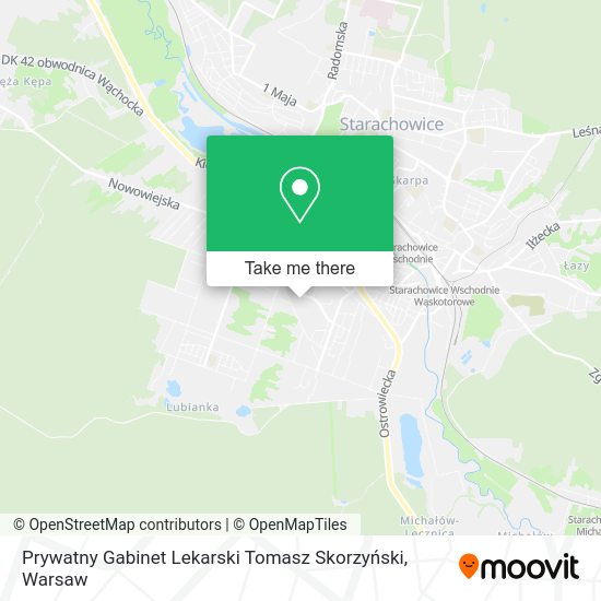 Prywatny Gabinet Lekarski Tomasz Skorzyński map