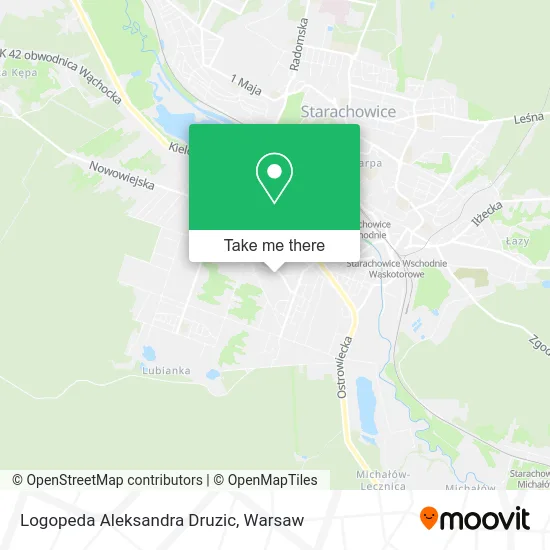 Карта Logopeda Aleksandra Druzic