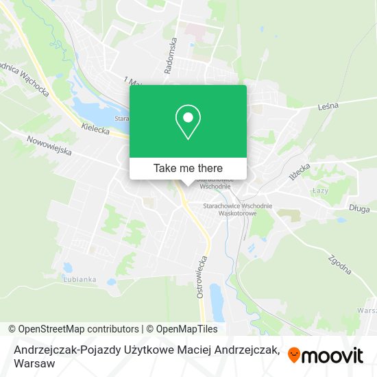 Andrzejczak-Pojazdy Użytkowe Maciej Andrzejczak map