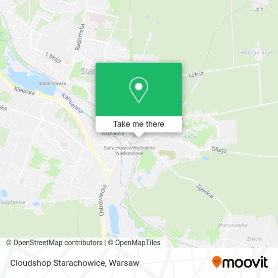 Cloudshop Starachowice map