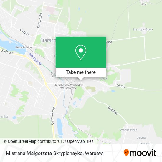 Mistrans Małgorzata Skrypichayko map