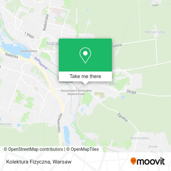 Kolektura Fizyczna map