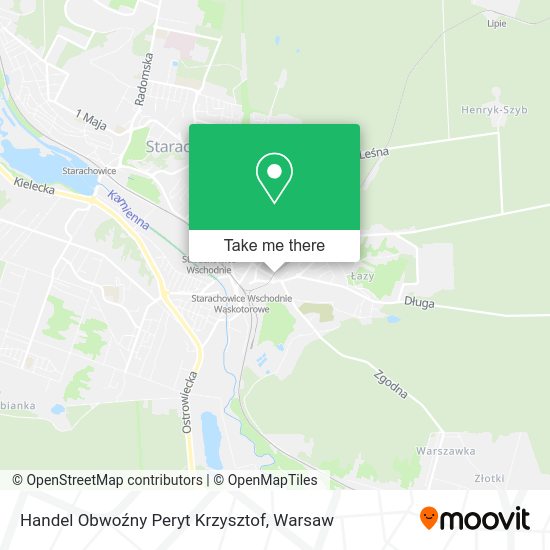 Handel Obwoźny Peryt Krzysztof map