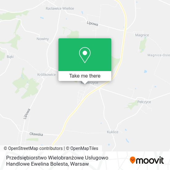 Przedsiębiorstwo Wielobranżowe Usługowo Handlowe Ewelina Bolesta map